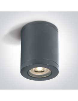 One Light NOTA B sufitowa 10W GU10 antracyt IP65 67142B/AN