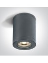One Light NOTA B ceiling 10W GU10 anthracite IP65 67142B/AN
