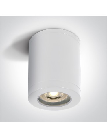 One Light NOTA B sufitowa 10W GU10 biały IP65 67142B/W