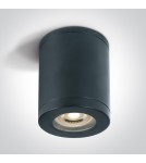 Outdoor ceiling lamps - One Light NOTA B ceiling 10W GU10 black IP65 67142B/B - product 1