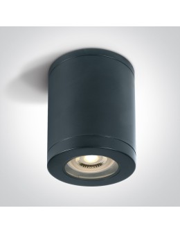 One Light NOTA B sufitowa 10W GU10 czarny IP65 67142B/B