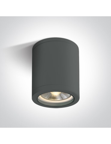 One Light NOTA C ceiling light 10W E27 anthracite IP65 67142C/AN
