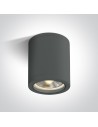 One Light NOTA C sufitowa 10W E27 antracyt IP65 67142C/AN