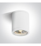 Outdoor ceiling lamps - One Light NOTA C ceiling light 10W E27 white IP65 67142C/W - product 1