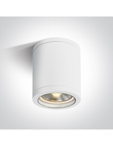 One Light NOTA C sufitowa 10W E27 biały IP65 67142C/W