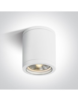 One Light NOTA C sufitowa 10W E27 biały IP65 67142C/W