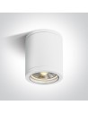 One Light NOTA C ceiling light 10W E27 white IP65 67142C/W