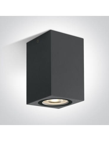 One Light NOTA D ceiling 6W GU10 anthracite IP65 67142D/AN