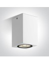 One Light NOTA D ceiling 6W GU10 white IP65 67142D/W.