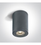 Outdoor ceiling lamps - One Light NOTA ceiling 6W GU10 anthracite IP65 67142A/AN - product 1