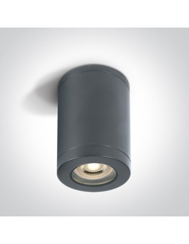 One Light NOTA sufitowa 6W GU10 antracyt IP65 67142A/AN