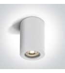 One Light NOTA sufitowa 6W GU10 biały IP65 67142A/W