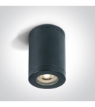 One Light NOTA sufitowa 6W GU10 czarny IP65 67142A/B