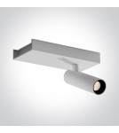 One Light ALBI A sufitowa 5W 3000K biały  65004A/W/W