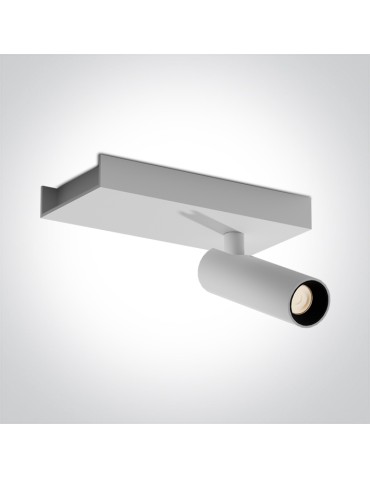 One Light ALBI A ceiling light 5W 3000K white 65004A/W/W.