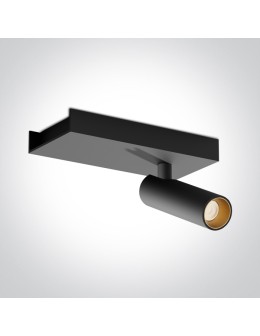 One Light ALBI A ceiling light 5W 3000K black 65004A/B/W.