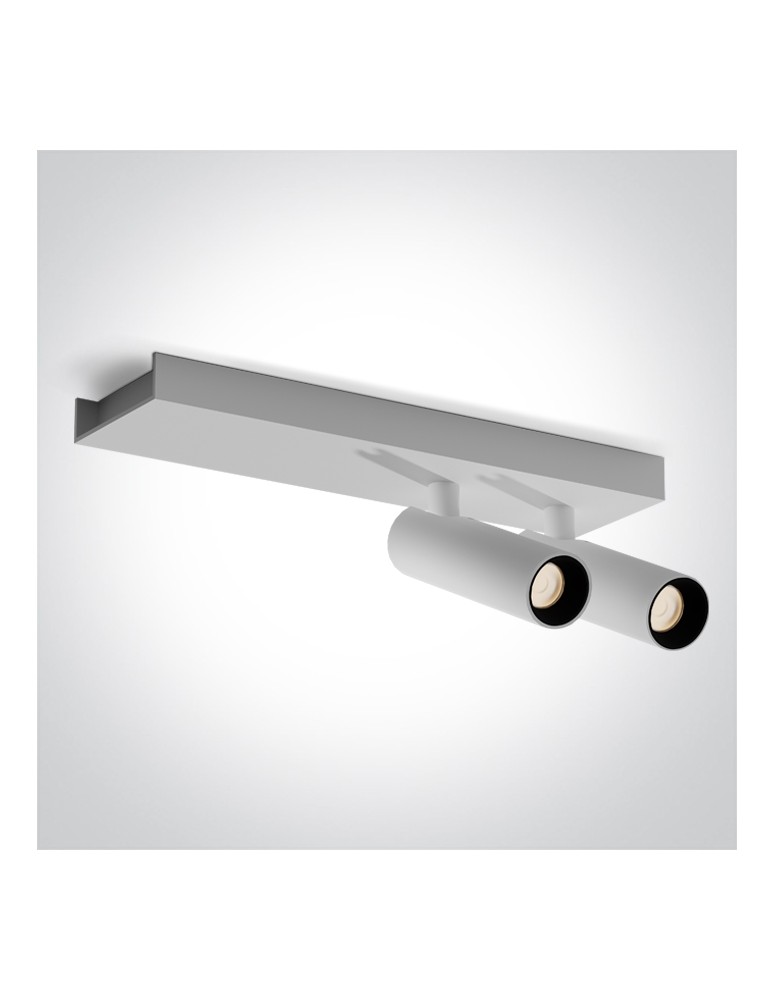 Spotlight ceiling lamps - One Light ALBI B ceiling light 2x5W 3000K white 65004B/W/W. - product kolory-swiatla.pl 1