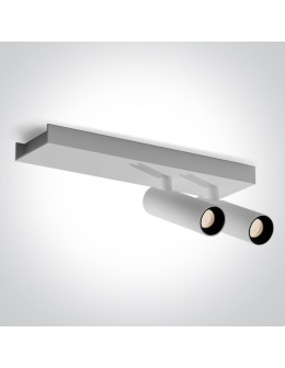 One Light ALBI B sufitowa 2x5W 3000K biały  65004B/W/W