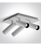 Spotlight ceiling lamps - One Light ALBI E ceiling 4x5W 3000K white 65004E/W/W. - product 1