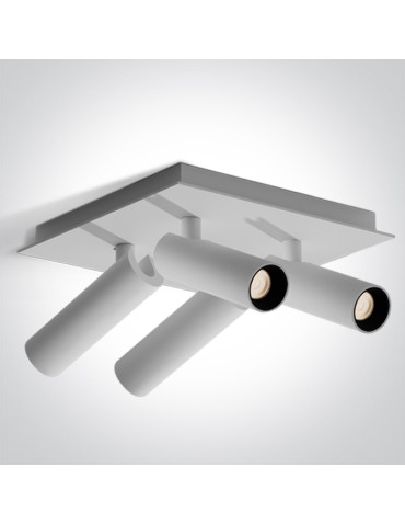 One Light ALBI E sufitowa 4x5W 3000K biały  65004E/W/W