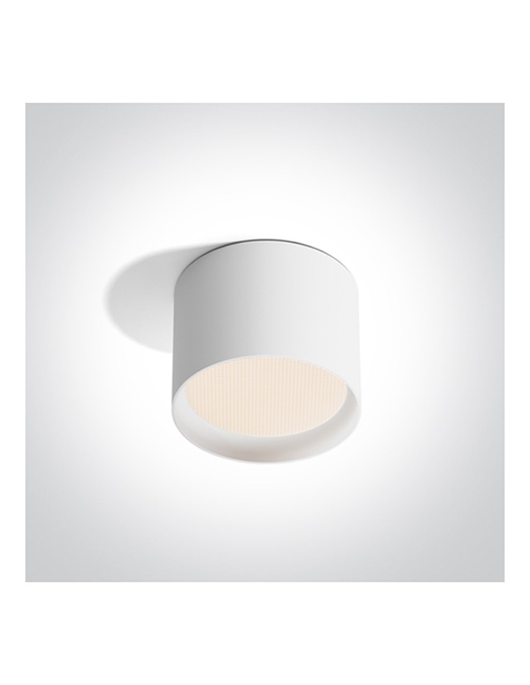 One Light ARLES sufitowa 12W 3000K-4000K-5000K biały IP44 12112D/W/V