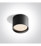 Bathroom ceiling lamps - One Light ARLES ceiling 12W 3000K-4000K-5000K black IP44 12112D/B/V. - product 1
