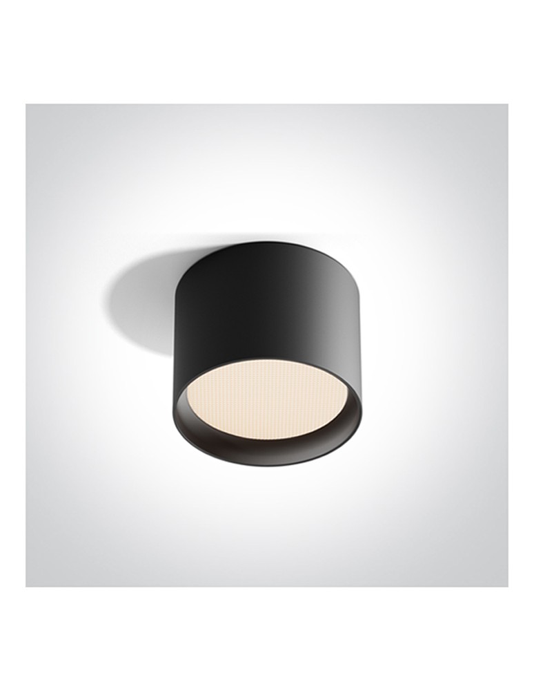 Bathroom ceiling lamps - One Light ARLES ceiling 12W 3000K-4000K-5000K black IP44 12112D/B/V. - product kolory-swiatla.pl 1