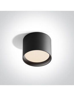 One Light ARLES ceiling 12W 3000K-4000K-5000K black IP44 12112D/B/V.