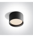 Bathroom ceiling lamps - One Light ARLES ceiling 20W 3000K-4000K-5000K black IP44 12120D/B/V. - product 1
