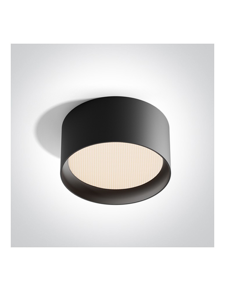 Bathroom ceiling lamps - One Light ARLES ceiling 25W 3000K-4000K-5000K black IP44 12125D/B/V. - product kolory-swiatla.pl 1