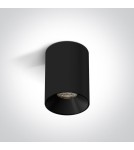 LED ceiling luminaires - One Light BASTIA 1 ceiling 7W 3000K Triac black 12107R/B/W - product 1