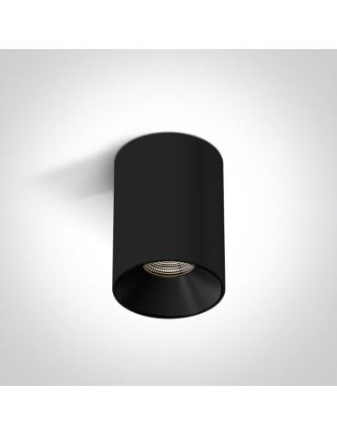 One Light BASTIA 1 ceiling 7W 3000K Triac black 12107R/B/W