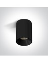 One Light BASTIA 1 ceiling 7W 3000K Triac black 12107R/B/W