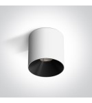 LED ceiling luminaires - One Light BASTIA 2 ceiling 10W 3000K white 12110R/W/W - product 1