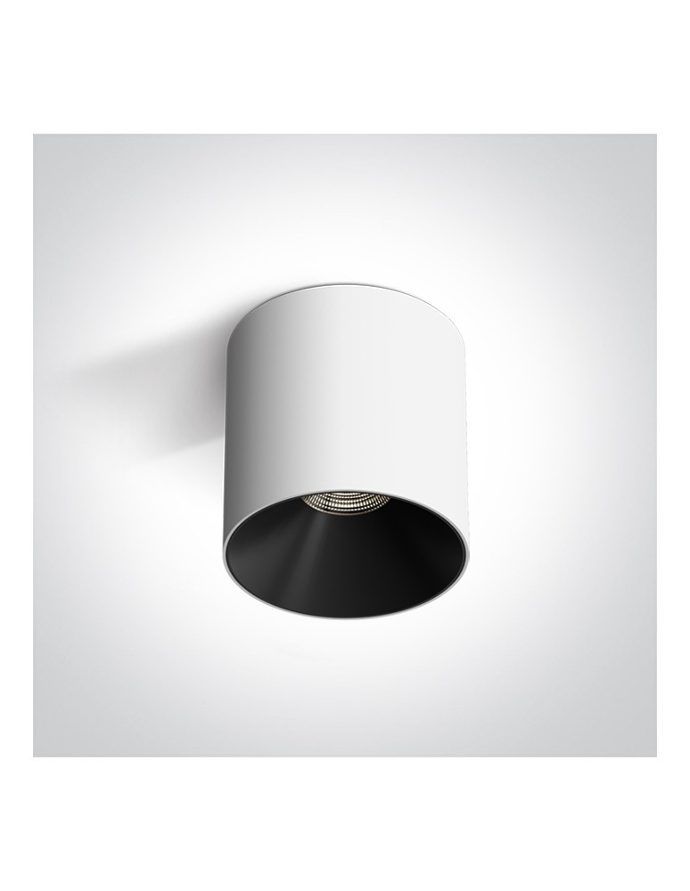 One Light BASTIA 2 sufitowa 10W 3000K biały  12110R/W/W