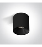 LED ceiling luminaires - One Light BASTIA 2 ceiling 10W 3000K black 12110R/B/W - product 1