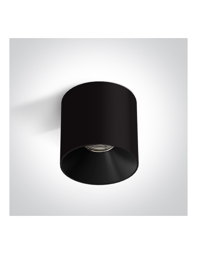 LED ceiling luminaires - One Light BASTIA 3 ceiling 18W 3000K black 12118R/B/W. - product kolory-swiatla.pl 1