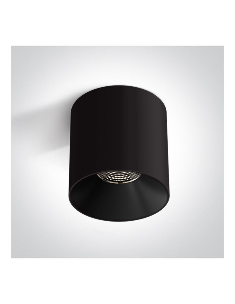 One Light BASTIA 4 sufitowa 25W 3000K czarny  12125R/B/W