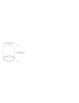 One Light BASTIA 4 ceiling 25W 3000K black 12125R/B/W. - product 2