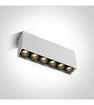 Small ceiling lamps - One Light FILONA 6 ceiling 15W 3000K white 12606C/W/W - product 1