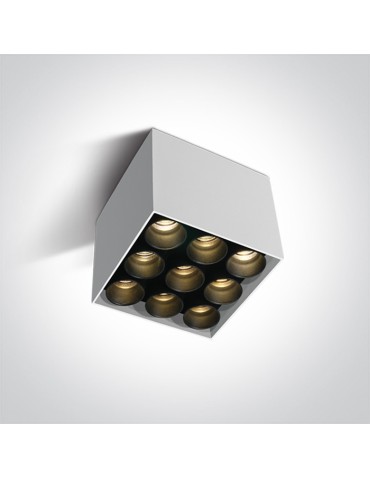 One Light FILONA 9 ceiling 20W 3000K white 12906C/W/W