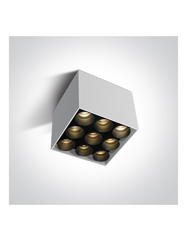 Small ceiling lamps - One Light FILONA 9 ceiling 20W 3000K white 12906C/W/W - product kolory-swiatla.pl 1