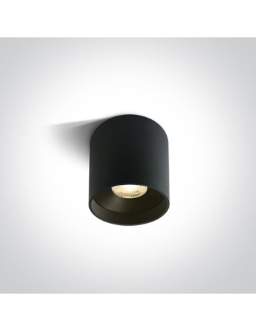One Light KARAS ceiling light 8W 3000K-3500K-4000K black 12108C/B/V.