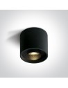 One Light KORFEZ 2 sufitowa 22W 3000K czarny  12122D/B/W