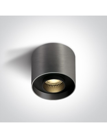 One Light KORFEZ 2 ceiling 22W 3000K metallic grey 12122D/MG/W