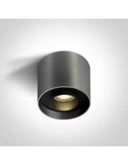 One Light KORFEZ 2 ceiling 22W 3000K metallic grey 12122D/MG/W