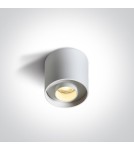 One Light KORFEZ D sufitowa 8W 3000K biały  12108D/W/W