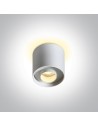 One Light KORFEZ DB sufitowa 8W 3000K biały  12108DB/W/W