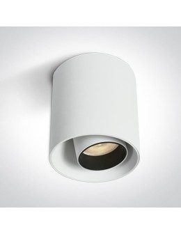 One Light KORI ceiling 12W 3000K white 12112T/W/W.