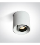 One Light KORI sufitowa 8W 3000K biały  12108T/W/W